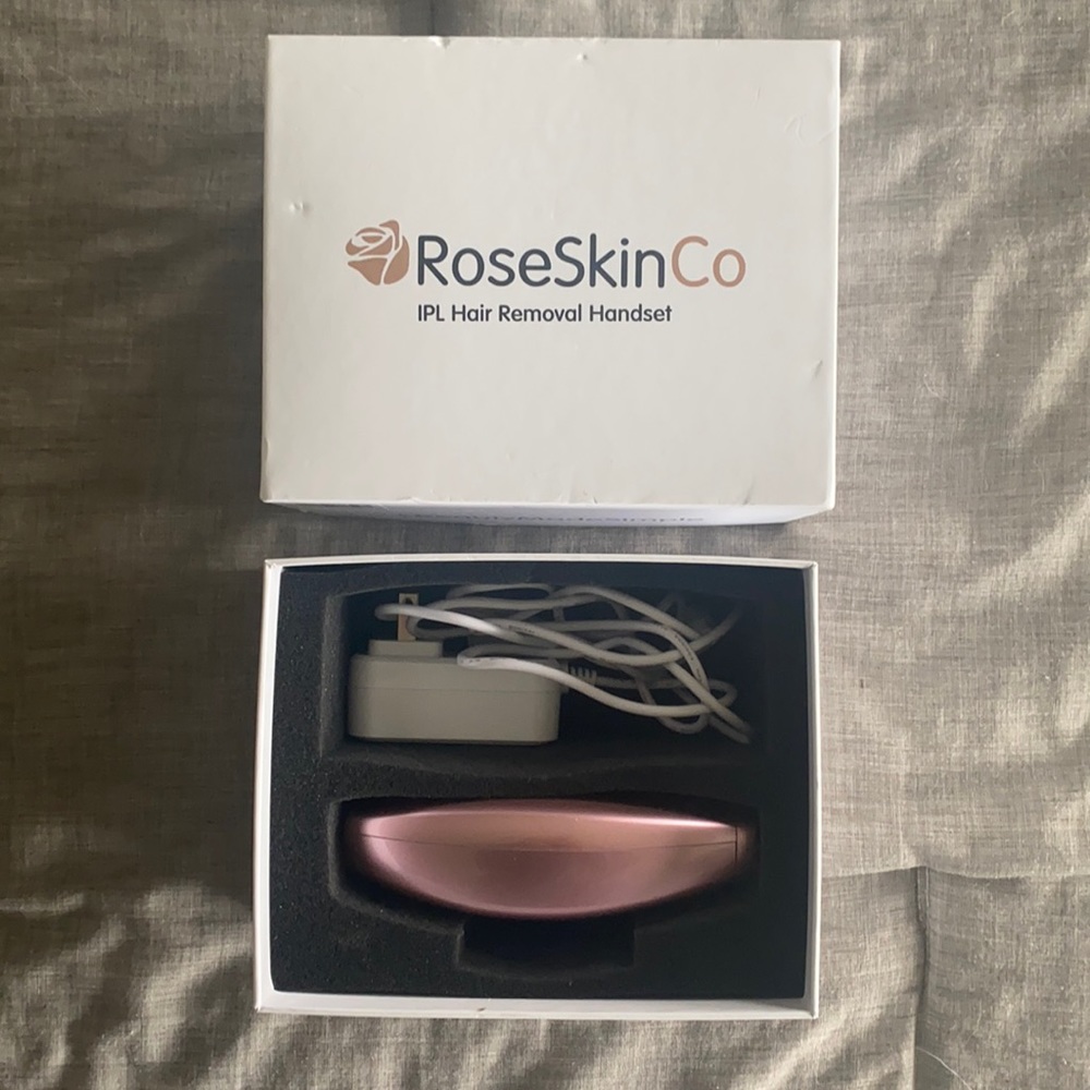 Rose Skin IPL hair removal handset